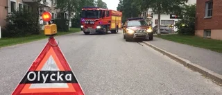 Värmeljus kan ha vållat gräsbrand