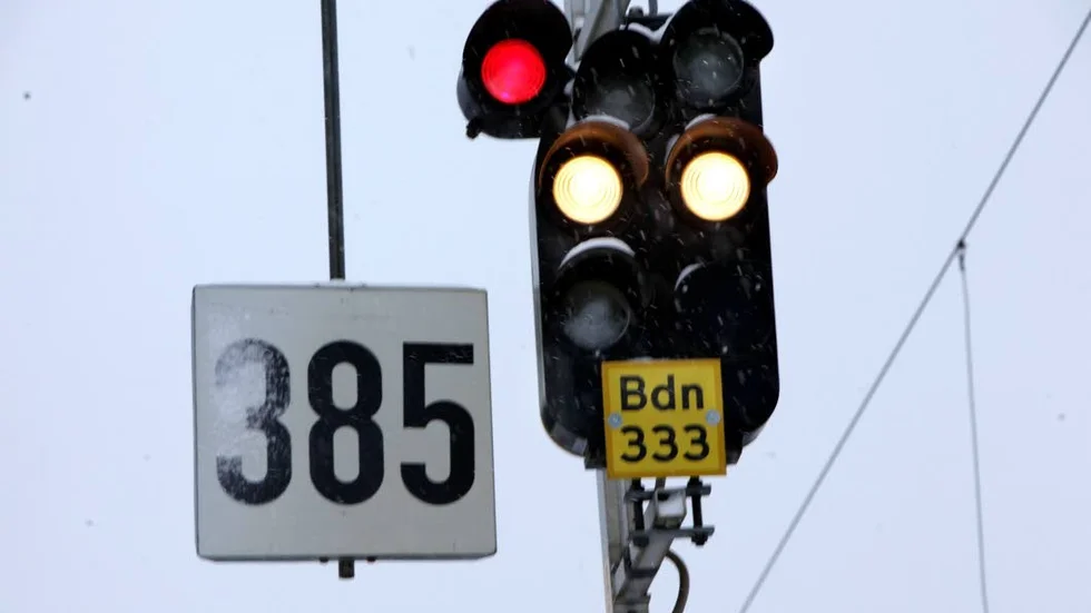 Tåget försenades sex timmar och 40 minuter på grund av banarbetet i Koler, som pågår varje natt mellan klockan 23 och 06. (Arkivbild)