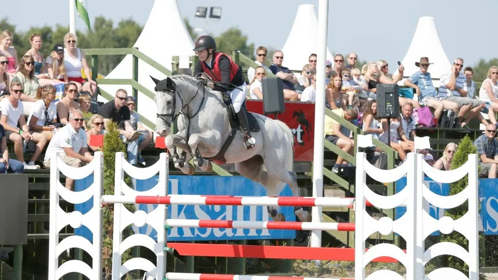 Femma. Wilma Marklund och Consesso Corte blev femma när Gothenburg Horse Show inleddes. (Arkivbild)