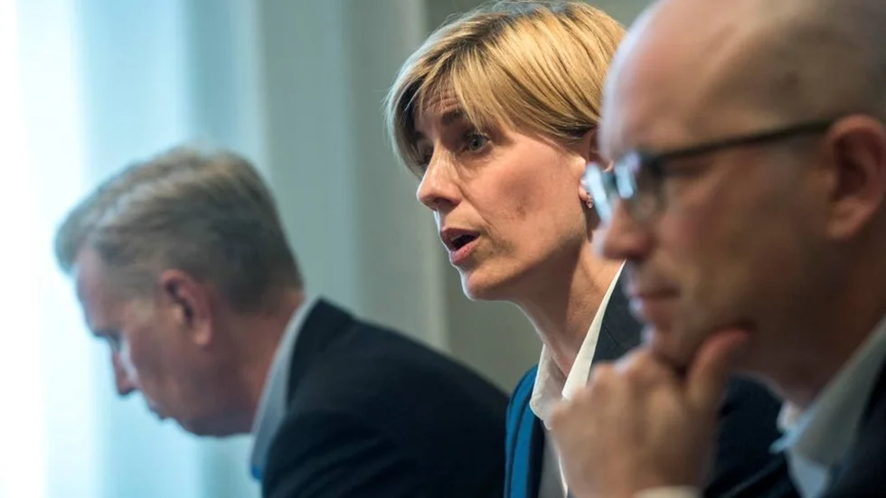 LO-ekonomerna Lars O Ernsäter, Åsa-Pia Järliden Bergström och Ola Pettersson presenterade på tisdagen LO:s konjunkturrapport.