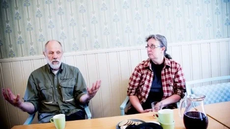 Döda nallar i Markbygden, dålig mobiltäckning, Koler. Tord Östling och Ann-Helen Harnesk.