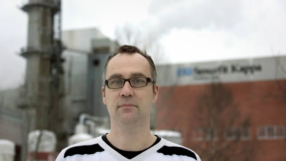 Per Swärd, vd vid Smurfit Kappa, kan vara nöjd med det gångna året. (Arkivbild)