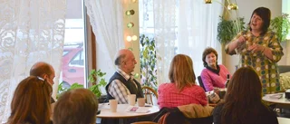 Framgångsrikt trädgårdskafé