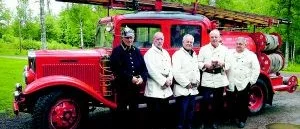 Lämnade museet - vann veteranbrandbilsrally i Sunne