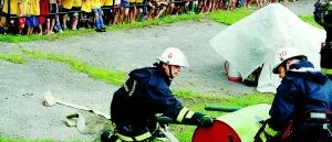 Räddningstjänsten på Fotbollsskolan