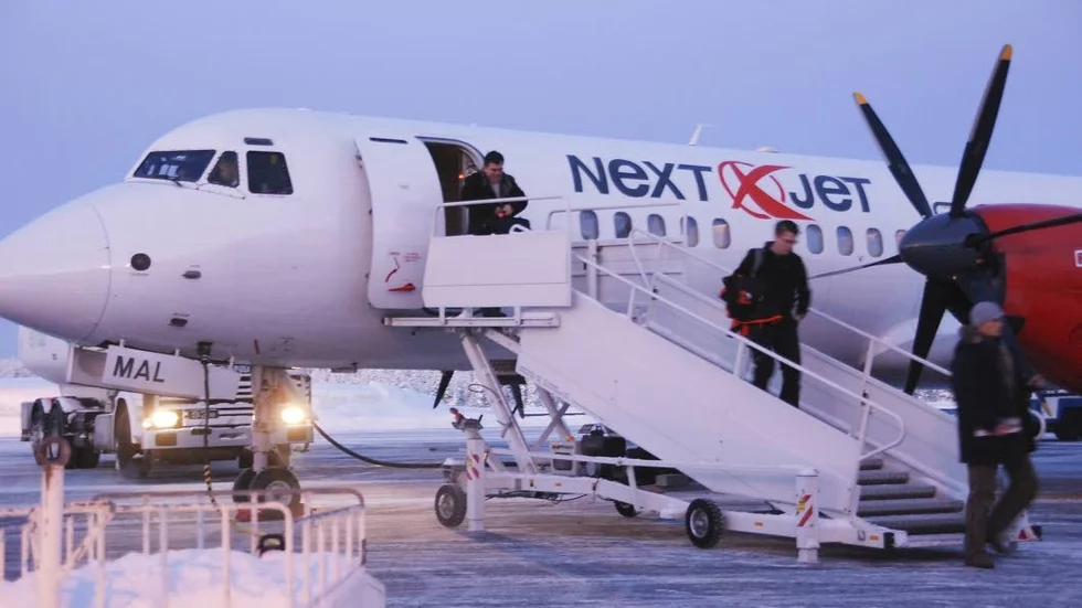I blåsväder. Flertalet av Nextjets resenärer mellan Arlanda och Arvidsjaur har under senaste två flygningarna anlänt i Arvidsjaur utan bagage.