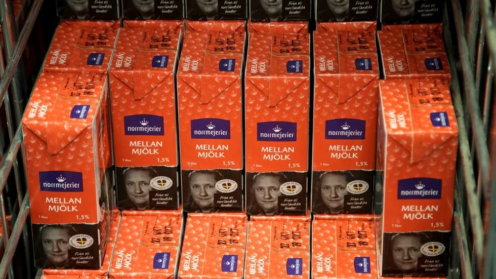 Prishöjningen på dryckesmjölken som genomfördes i våras har enligt Norrmejerier gett effekt. (Arkivbild)