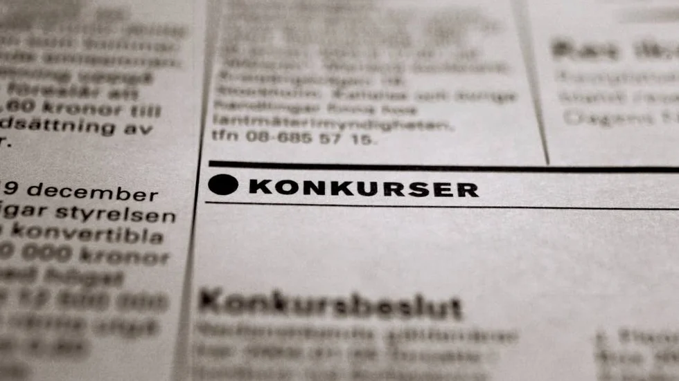 Ökning. Antalet konkurser i Norrbotten ökade marginellt under 2016.
