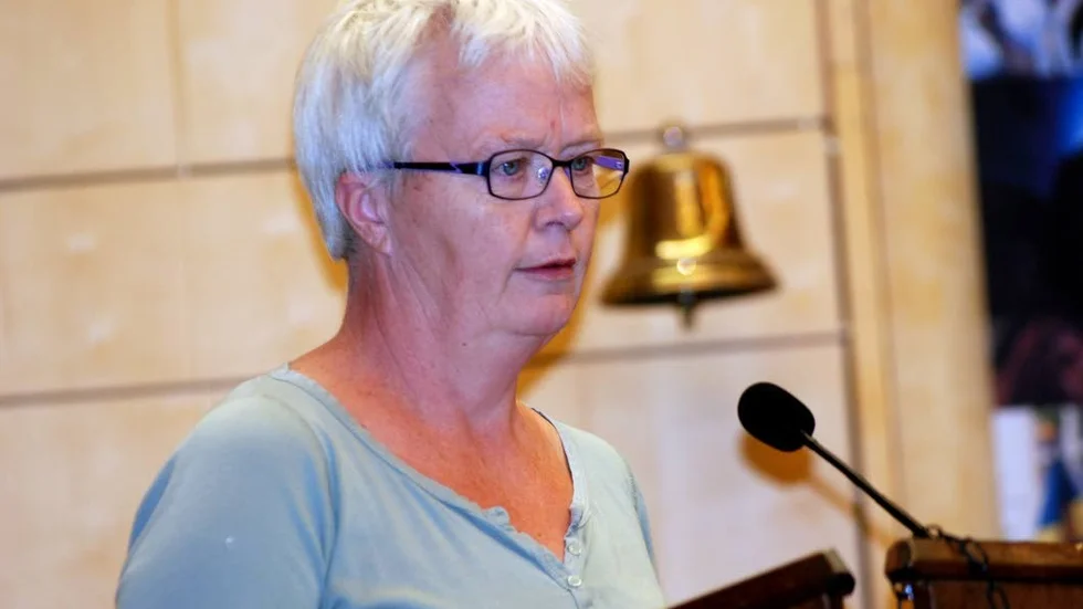 Boendeplan. Ingrid Ahlström (MP) är ordförande i miljö- och samhällsberedningen och den som presenterade strategisk plan för boendeplanering.