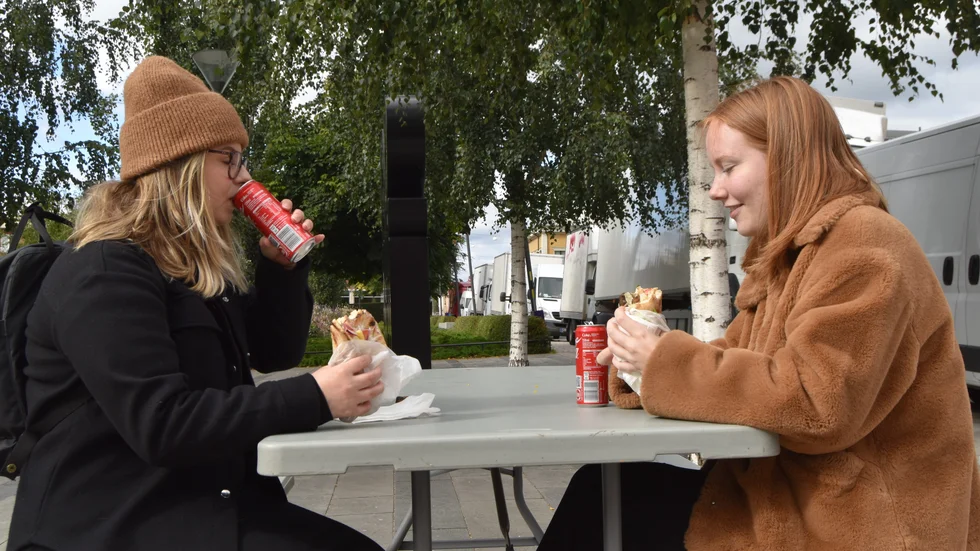 Ellen Kvist och Emilia Sundgren. 