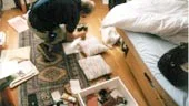 Risken att komma hem till en upp- och nervänd lägenhet är störst om du bor centralt och i bottenplanet visar en kartläggning som polisen i Norrköping gjort. 
FOTO: SCANPIX