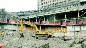 En liten del av Ground Zero några år efteråt.		  Foto: Scanpix