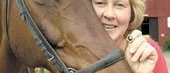 Till slut fick Helene sitt ridborgarmärke