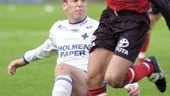 Fredrik Bild har en avstängning på minst två matcher att vänta. Fredrik brusade upp sedan han fått en armbåge i bröstet av Djurgårdens Andreas Johansson och fick grov utvisning.
FOTO: ROBERT SVENSSON