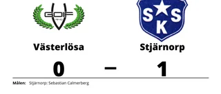 Sebastian Calmerberg matchhjälte för Stjärnorp borta mot Västerlösa