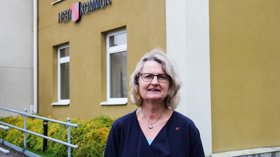 Marie Wilén (C), kommunstyrelsens ordförande i Heby.