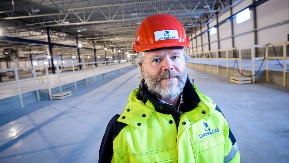 Stefan Lindbäck, vd Lindbäcks bygg.