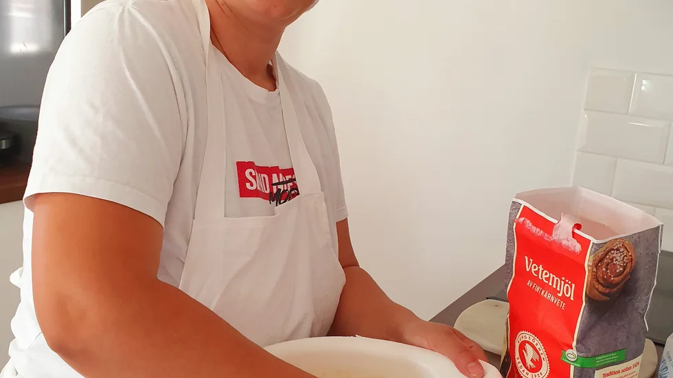 Vilma Vehapaj tillagar alla rätter från grunden. Hon gör bland annat smakrika pajer och piroger. 