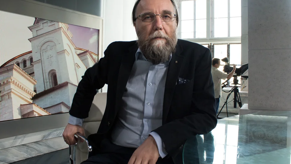 Ryske filosofen Aleksandr Dugin uppges vara en av de personer som hamnar på EU:s nästa sanktionslista på grund av Rysslands krig i Ukraina. Arkivfoto.