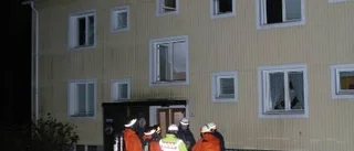 Räddade sig via balkongen