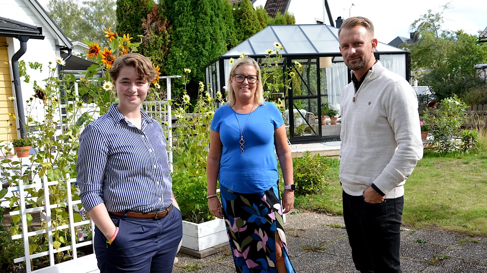 Johanna Wyckman (L), Malin Sjölander (M), Jimmy Loord (KD)