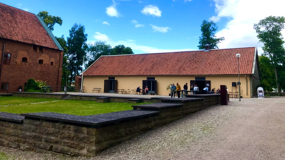 Trossboden som är en förlängning till Klostermuseet, har bland annat rester från en medeltida gata. 