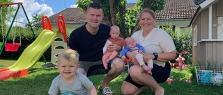 Marissa och Eric väntade trillingar – men Alfred fick aldrig komma hem: "Vi födde barn och ringde begravningsbyrån på samma dag"