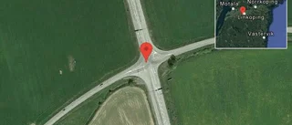 Lastbil stillastående på väg 23 - problem i trafiken