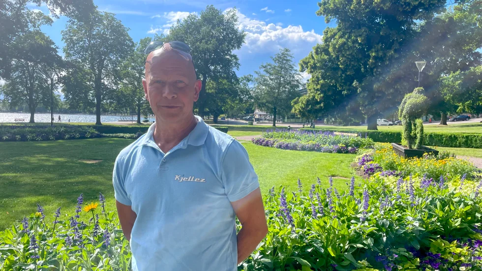 Kjell Lundbom var med och startade upp dansbandet Kjellez 2020.