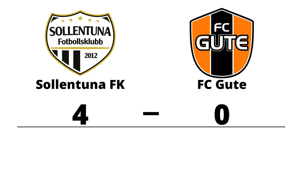 Sollentuna FK vann mot FC Gute