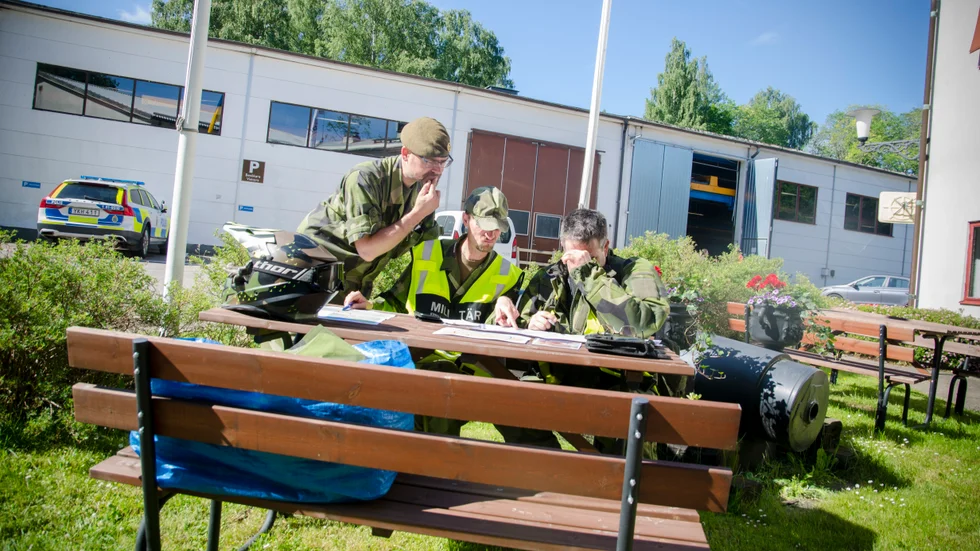 Hemvärnet kallades på torsdagen in för att delta i sökandet efter mannen.