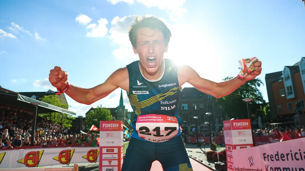 Silvervrålet. OK Denselns August Molléns VM-debut blev en jättesuccé. 
