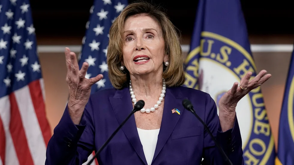 Representanthusets talman Nancy Pelosi. Arkivbild.