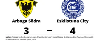 Peyman Alkoyun tremålskytt för Eskilstuna City