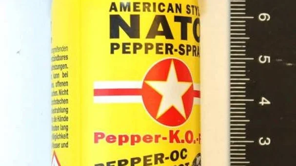 Försvarssprejen som Emelie Shepherd fått av en kompis visade sig vara en pepparsprej.