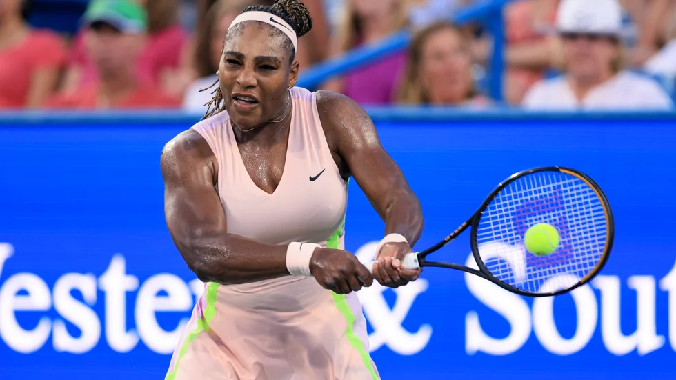 Serena Williams åkte ut i första omgången.