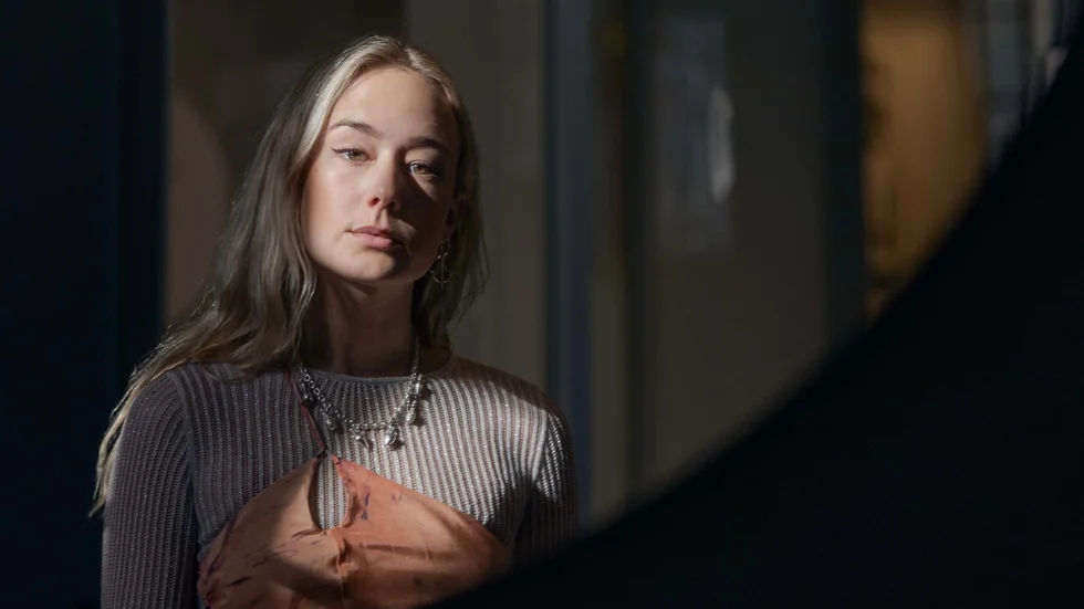 Alba August kan bli utsedd till Årets kvinnliga skådespelare på tv-galan Kristallen. Arkivbild.