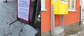 Postlåda stulen på Arnö