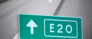 Förlängda restider på E20 under en månad