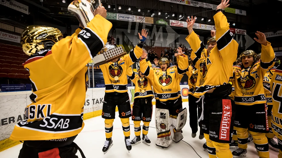 Luleå Hockey/MSSK vann SM-guld i den femte och avgörande finalen i våras.
