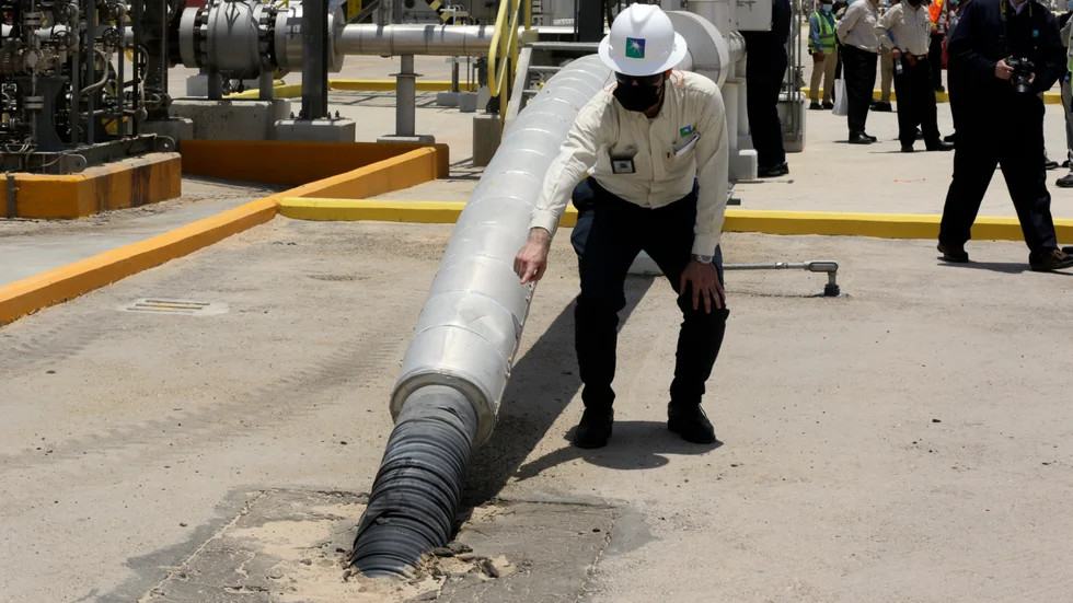Saudi Aramco gjorde en jättevinst.