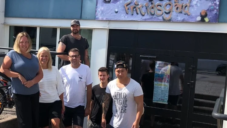Emmie Österberg, Johanna Nilsson, Kim Frilund, Andreas Pettersson, Victor Elofsson och Daniel Ohlsson laddar upp inför fredagens event.