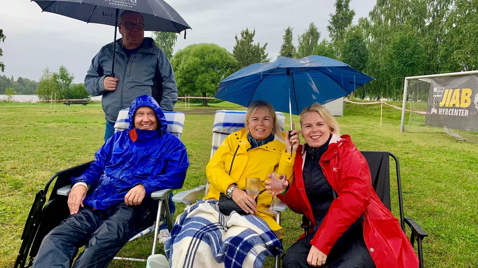 Sven-Anders Forshäger, Henrik Johansson, Helen Johansson och Kristin Forshäger.