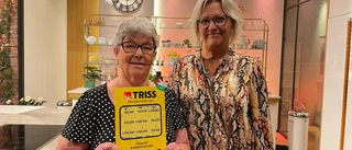 Maj-Britt, 78, från Eskilstuna skrapade hem en kvarts miljon på Triss: "Ska bjuda min son på kinamat"