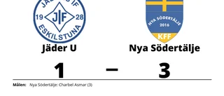 Nya Södertälje vann borta mot Jäder U