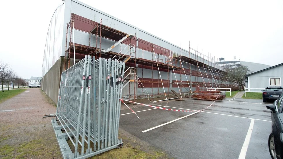 80 meter stuprör behöver bytas på Rosvalla i Nyköping.