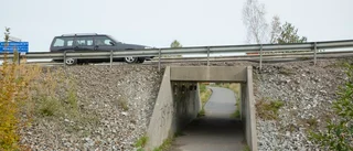 Trafikfara vid tunnel väcker känslor