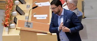 Ledare: De tomma orden biter inte på SD