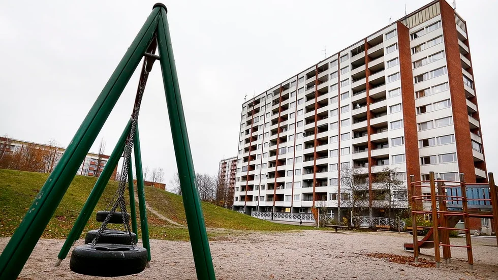 Den misstänkte togs i Årby. Bilden är tagen vid ett annat tillfälle.