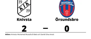 Örsundsbro förlorade borta mot Knivsta